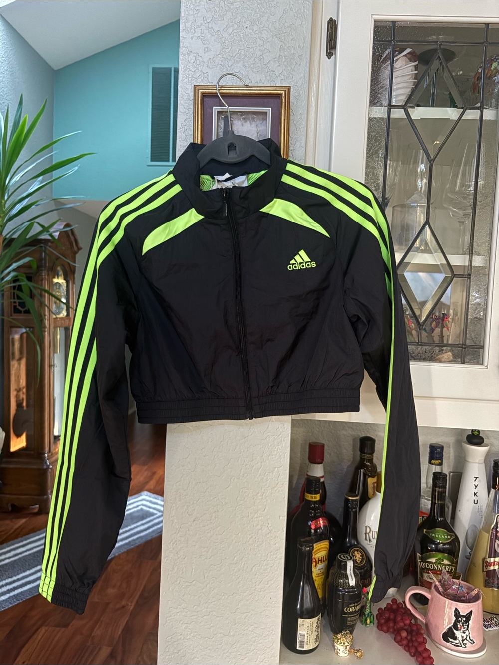 Adidas TEAMGEIST ADICOLOR CROPPED TRACK TOP